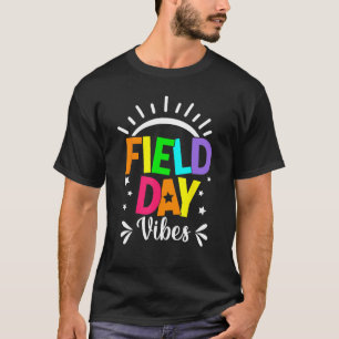 Field Day Vibes Teacher Boys Girls Kids Field Day T-Shirt