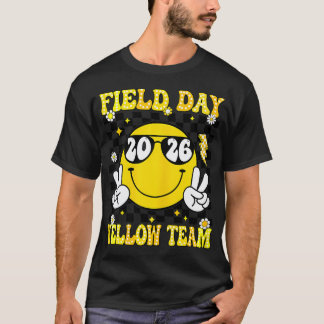 Field Day Yellow Team Funny For Teacher Field Day T-Shirt