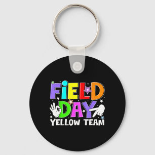 Field Day Yellow Team Let The Games Begin Six Key Ring