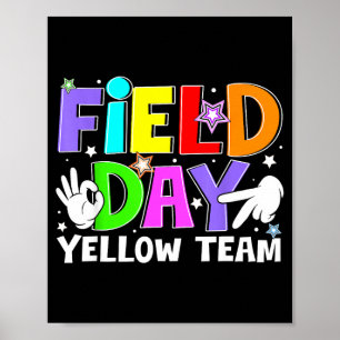 Field Day Yellow Team Let The Games Begin Six Poster