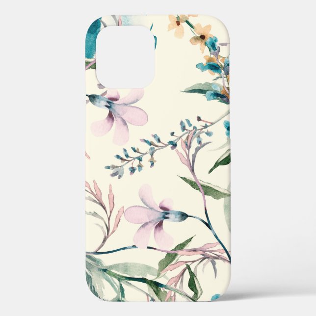 Field Flowers Seamless Pattern Case-Mate iPhone Case (Back)