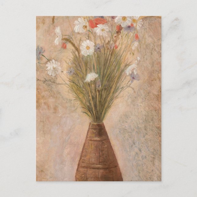 Field Flowers | Tadeusz Makowski Postcard (Front)