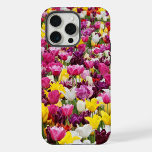 field full of tulips iPhone 15 pro max case