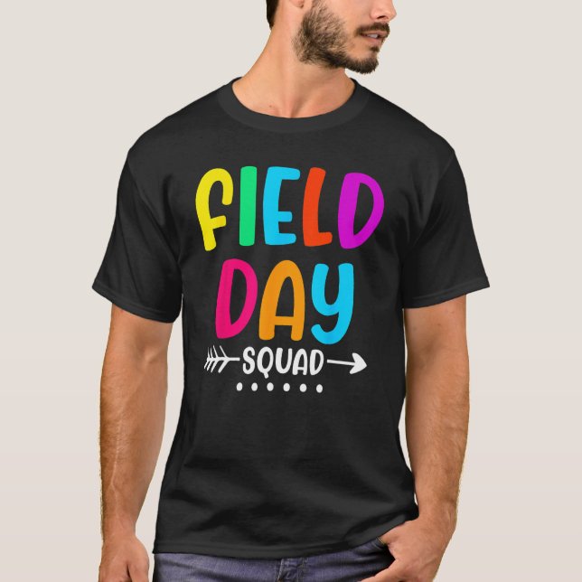 Field Fun Day 2023 Squad School Trip Vibes Kids Te T-Shirt (Front)