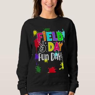 Field Fun Day Squad School Trip Vibes Boys Girls T Sweatshirt