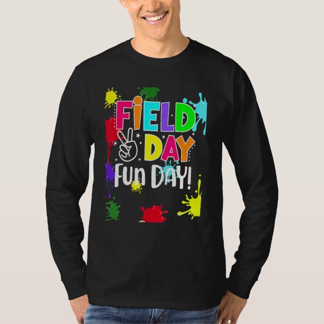 Field Fun Day Squad School Trip Vibes Boys Girls T T-Shirt (Front)