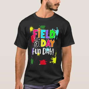 Field Fun Day Squad School Trip Vibes Boys Girls T T-Shirt