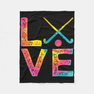 Field Hockey (1)  Fleece Blanket