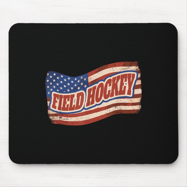 Field Hockey _8  Mouse Pad (Front)