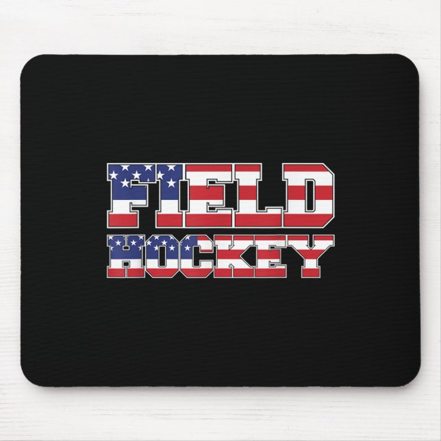 Field Hockey _9  Mouse Pad (Front)