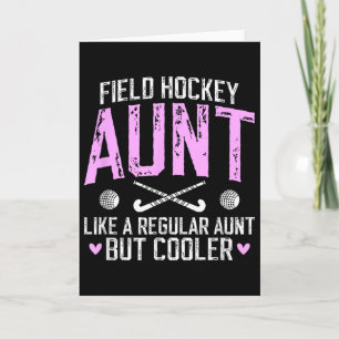 Field Hockey Aunt Definition Field Hockey Player A Card