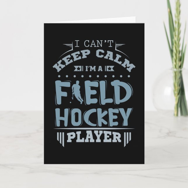 Field Hockey Card (Front)