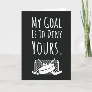 Field Hockey Cards Goalkeeper Sports Team