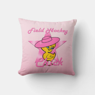 Field Hockey Chick #8 Cushion