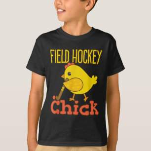 Field Hockey Chick - Cute Womens Field Hockey Play T-Shirt