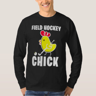 Field Hockey Chick  Field Hockey Kids Boys Girls T-Shirt
