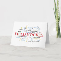 Field Hockey Coach Birthday in Words