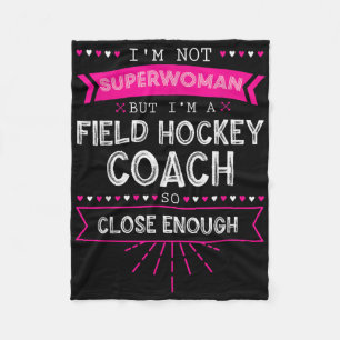 Field Hockey Coach Gift Field Hockey Player Gift _ Fleece Blanket