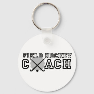 Field Hockey Coach Key Ring