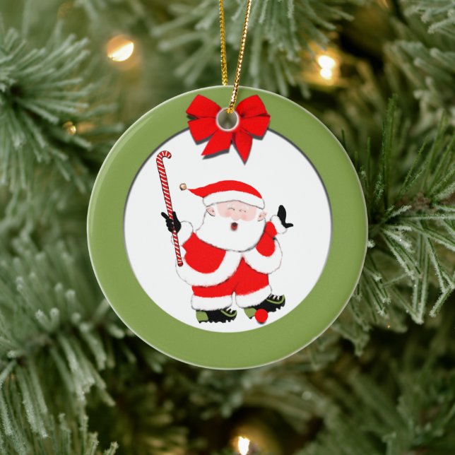 Field Hockey Collectable Ceramic Tree Decoration (Tree)
