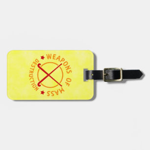 Field Hockey Customisable Luggage Tag Template