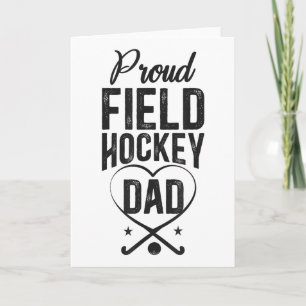 Field Hockey Dad Proud Field Hockey Dad _2 Card