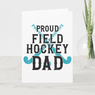 Field Hockey Dad Proud Field Hockey Dad Card