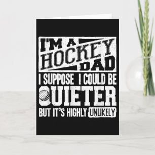 Field Hockey Dad Shirt Men Field Hockey Lover _3 Card