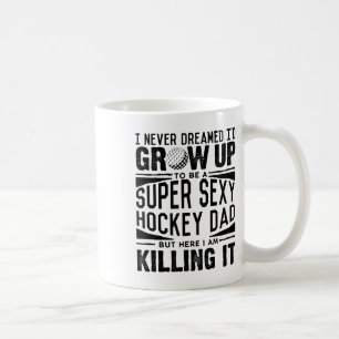 Field Hockey Dad Shirt Men Ice Hockey Player Fathe Coffee Mug