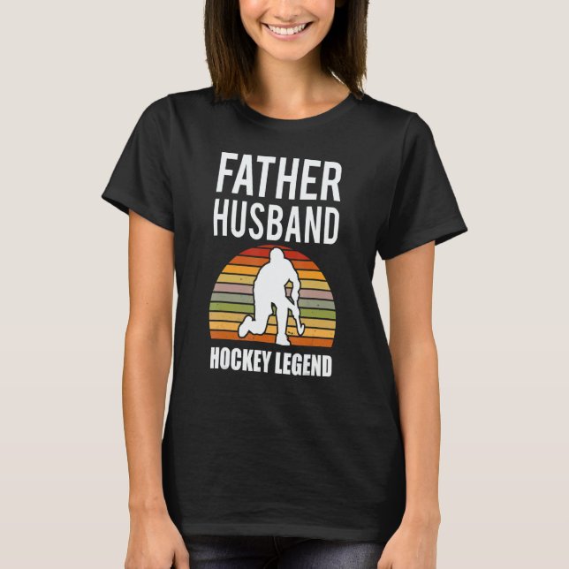 Field Hockey Father Field Hockey T-Shirt (Front)