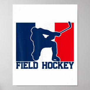 Field Hockey France Supporter Field Hockey French Poster