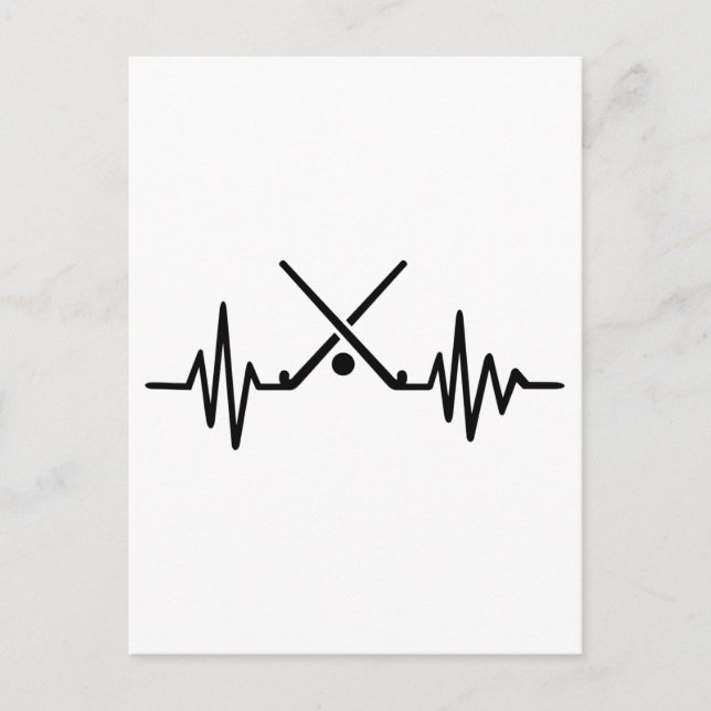 Field hockey frequency postcard (Front)