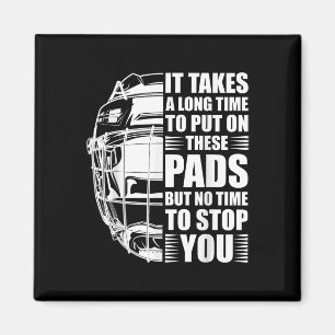 Field Hockey Goalie Quote - Field Hockey Goal Keep Magnet