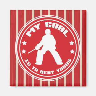 Field Hockey Goalie Quote Magnet