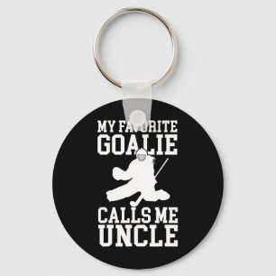 Field Hockey Goalie Uncle Field Hockey Goalkeeper Key Ring