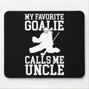 Field Hockey Goalie Uncle Field Hockey Goalkeeper  Mouse Pad