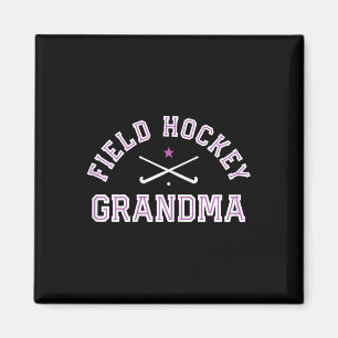 Field Hockey Grandma Proud Grandma Sports Grandmot Magnet
