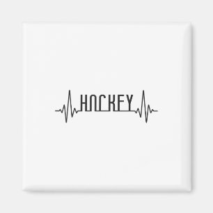 Field Hockey Heartbeat Hockey _1 Magnet