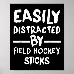 Field Hockey Hockey Player Outfit For Field Hockey Poster