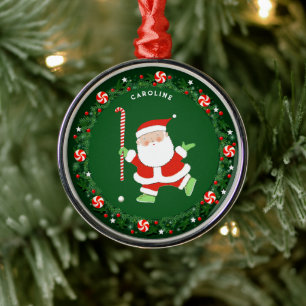 Field Hockey Holiday Gift Ceramic Ornament