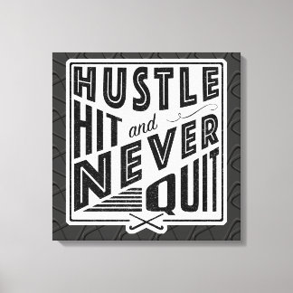 Field Hockey Hustle, Hit And Never Quit Print