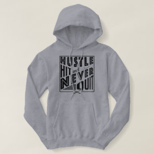 Field Hockey Hustle, Hit & Never Quit Hoodie