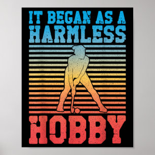 Field Hockey It Began As A Harmless Hob  Poster