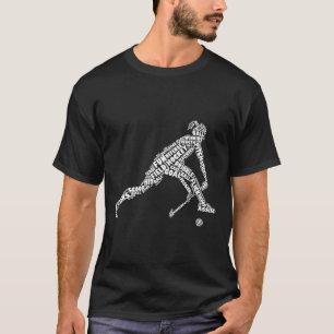 Field Hockey Love Field Hockey Player Hockey Fan  T-Shirt