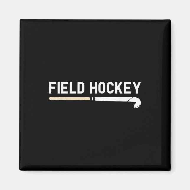 Field Hockey  Magnet (Front)