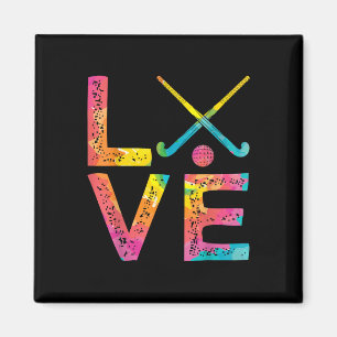 Field Hockey Magnet