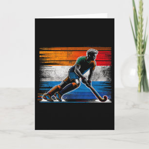 Field Hockey Men Netherlands Dutch Flag Holland Card