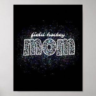 Field Hockey Mom Leopard Print Proud Field Hockey 