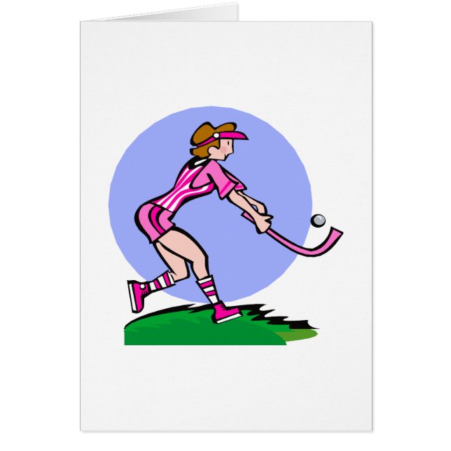 Field Hockey Pink Lady (Front)