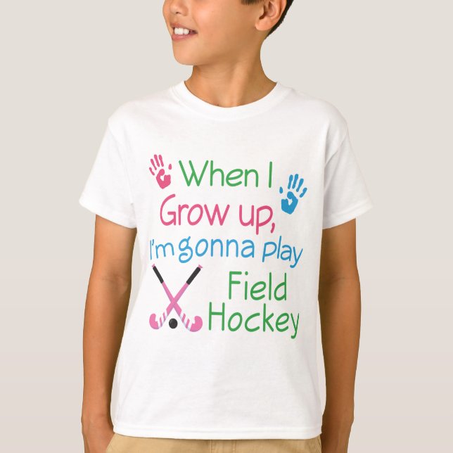 Field Hockey Player (Future) T-Shirt (Front)